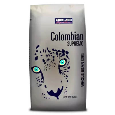 Kirkland Signature Colombian Supremo Whole Bean Coffee