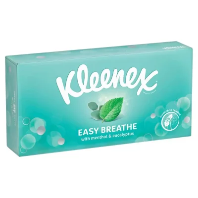 Kleenex Easy Breathe Facial Tissues, 56 Sheets
