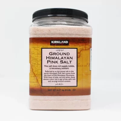 Kirkland Signature Ground Himalayan Pink Salt, 2.27kg