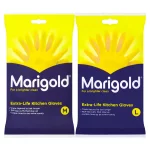 Marigold Extra Life Kitchen Gloves, Medium and Large